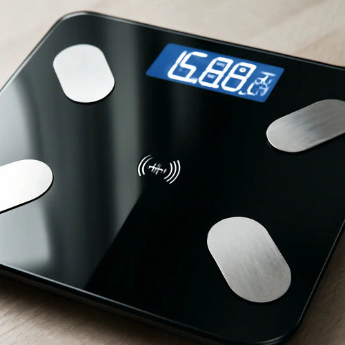 Bascula Digital Bluetooth Vidrio Templado Digital 180kg Ok-1