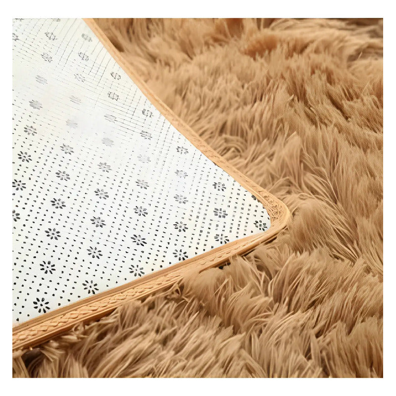 Tapete Peluche 200x150 Cm Zhimei Color Suave 170 Cm Largo