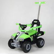 Moto Control Remoto Electrica Recargable De 1 A 4 Años X-17 Color Verde Lima Voltaje Del Cargador 110v