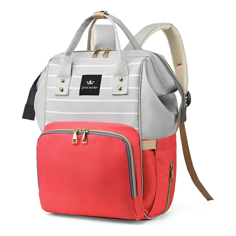 Pañalera Tipo Morral Multiusos Para Bebe Ref 2037