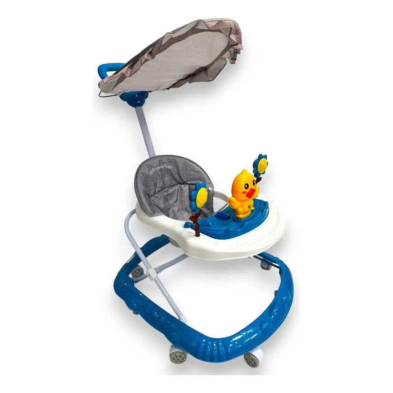 Caminador Para Bebe Luces Y Sonido Pato 313b Color Azul