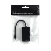 Convertidor Wah Mini Displayport 3 En 1 Hdmi, Vga, Dvi Macbook Pro Air