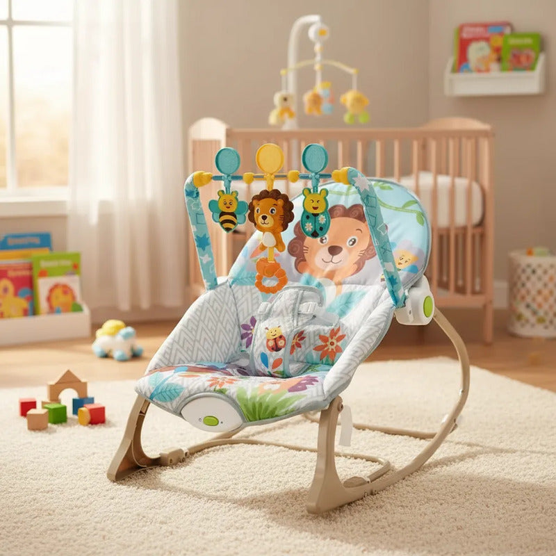 Silla  Vibradora Mecedora Musical  Niña-niños Baby Rocker