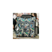 Bolso Multiusos Negro Estampado 2908-ng
