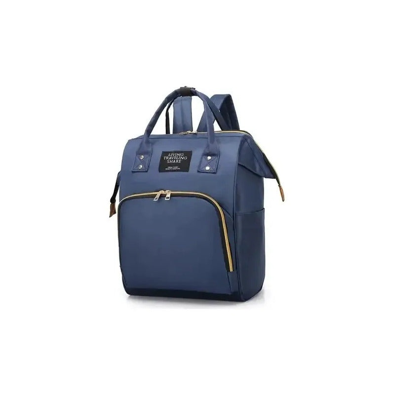 Pañalera Multinfuncional Bebe Mochila Colores Original Hy-1