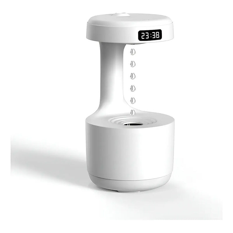 Humidificador Difusor De Agua Y Aire Antigravedad Blanco 110v