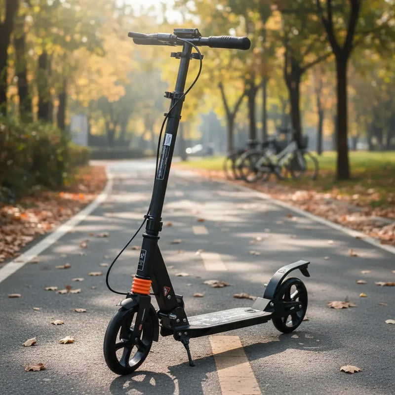 Patineta Mono Patín Scooter Freno Qc-002s
