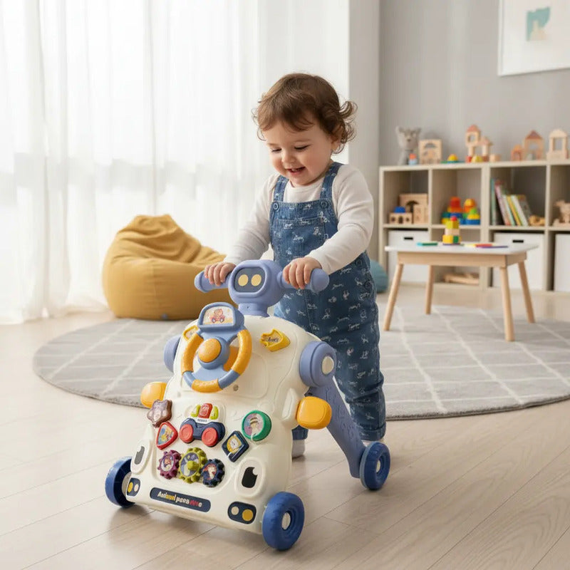 Andadera Caminador Kidshop3 En 1 Mesa Y Actividades He0801-1
