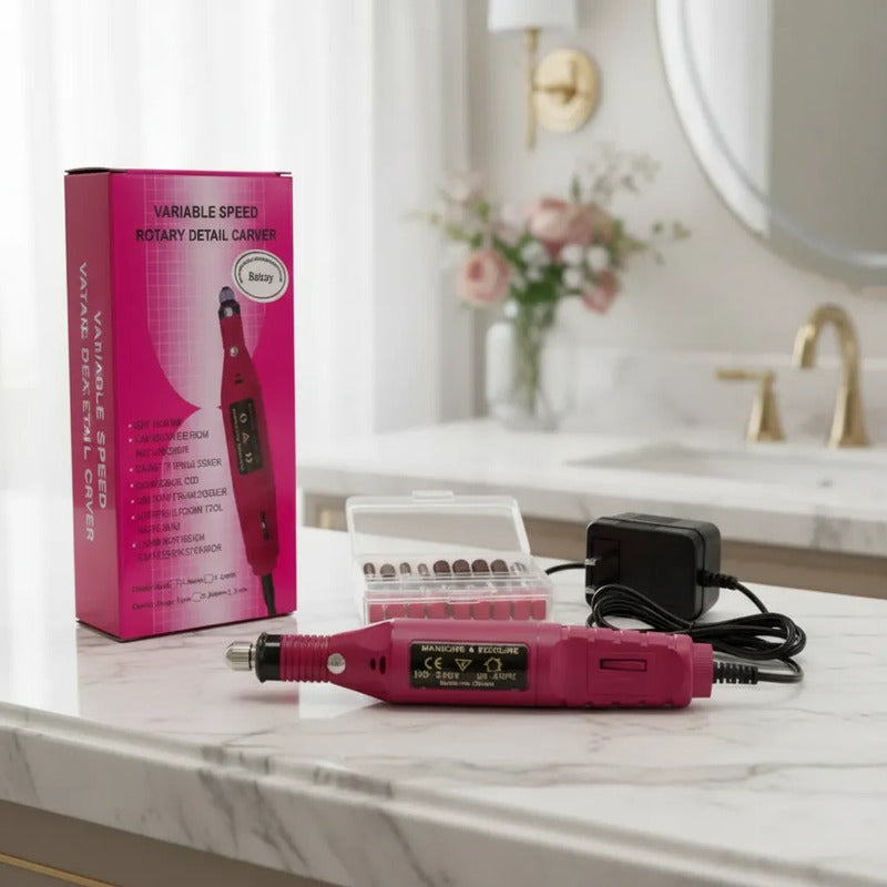 Pulidor De Uñas Profesional Sa1-rs Rosa 110v
