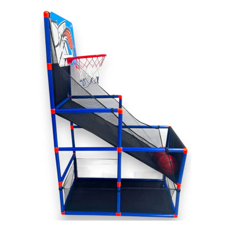 Juego De Baloncesto Arcade Con 1 Pelota E Inflador Para Niño