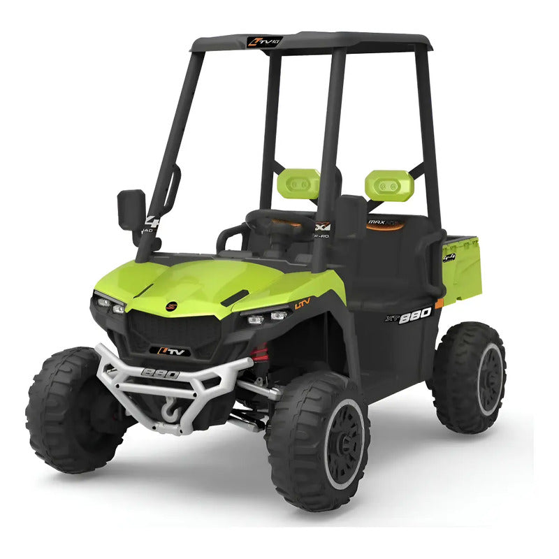 Carro De Paseo Eléctrico 12v 2 Plazas Control Remoto Mt002
