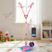 Micrófono Karaoke Q7 - Bluetooth Parlante Portatil  Fucsia