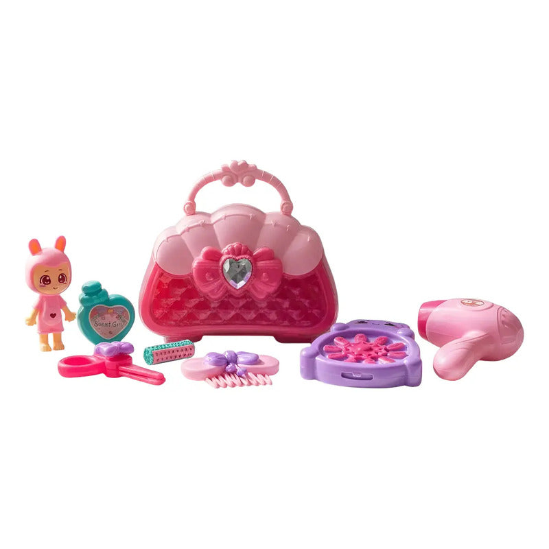 Set De Juguete De Belleza Portátil Con Accesorios Px1595