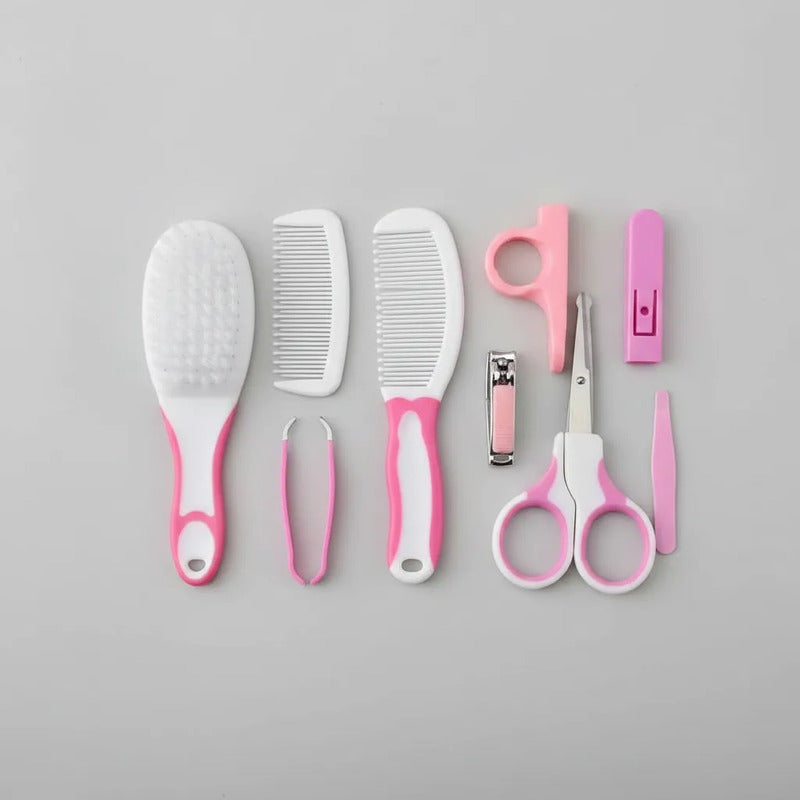 Set Kit Estuche Aseo 6 Piezas Cirugía Bebe Oferta Regalo  Rosado