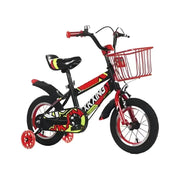 Bicicleta Infantil Con Canasta Y Pito Rin 12 Rojo Bc01-rj Rojo