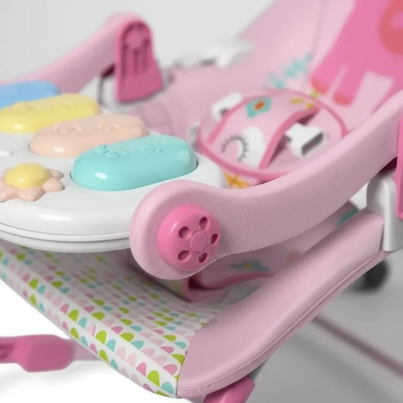 Silla Mecedora Musical Con Ruedas, Piano Musicales 7193
