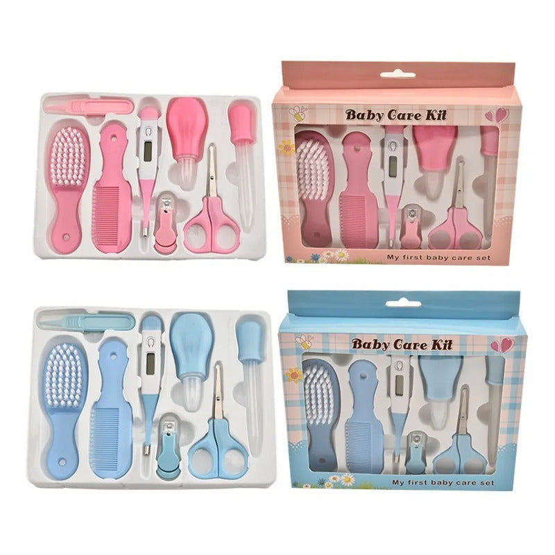 Set Baby Kit Aseo Bebé 8 Piezas Estuche