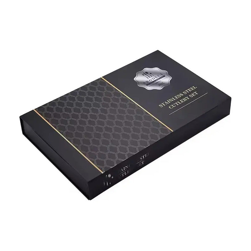 Juego De Cubiertos Set 24 Piezas Acero Inoxidable