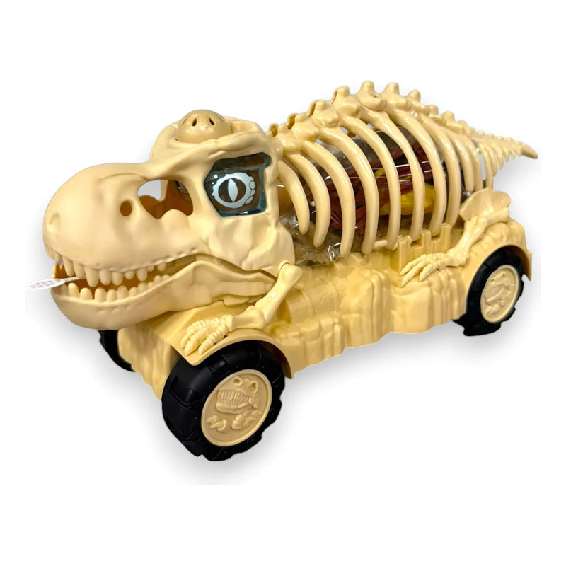 Camion De Juguete Diseño Dinosaurio  Con Luz Y Sonidos Zk002