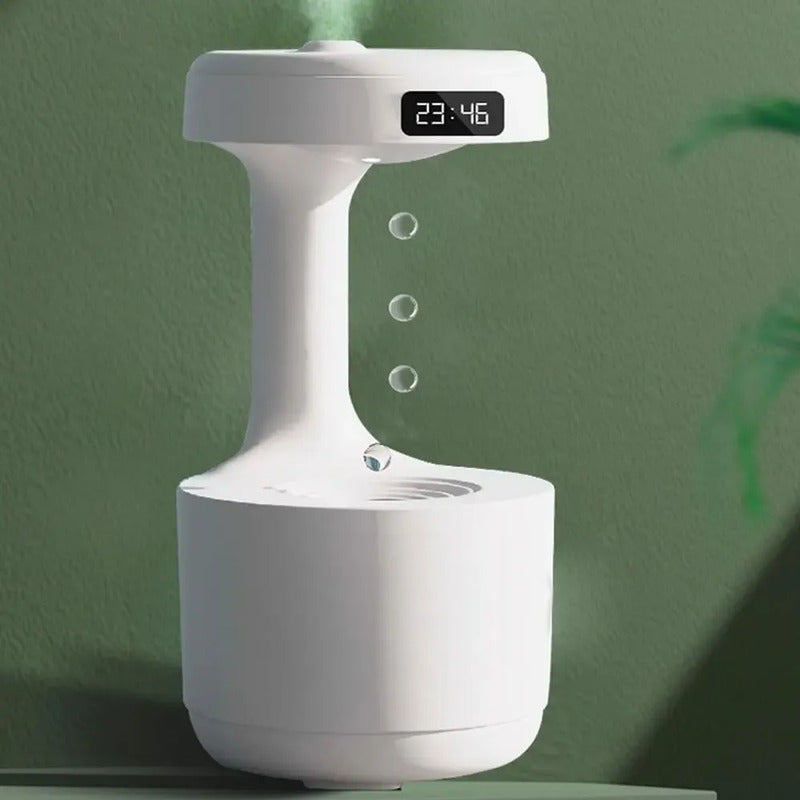 Humidificador Difusor De Agua Y Aire Antigravedad Blanco 110v