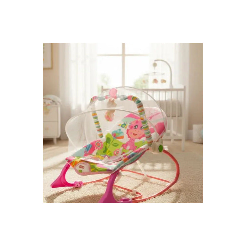 Silla  Vibradora Mecedora Musical  Niña-niños Baby Rocker