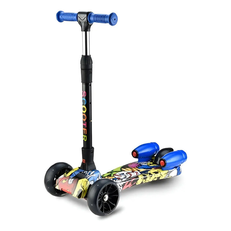 Patineta Scooter Niños Niña Manopatin Bluetooth Vapor Sonido