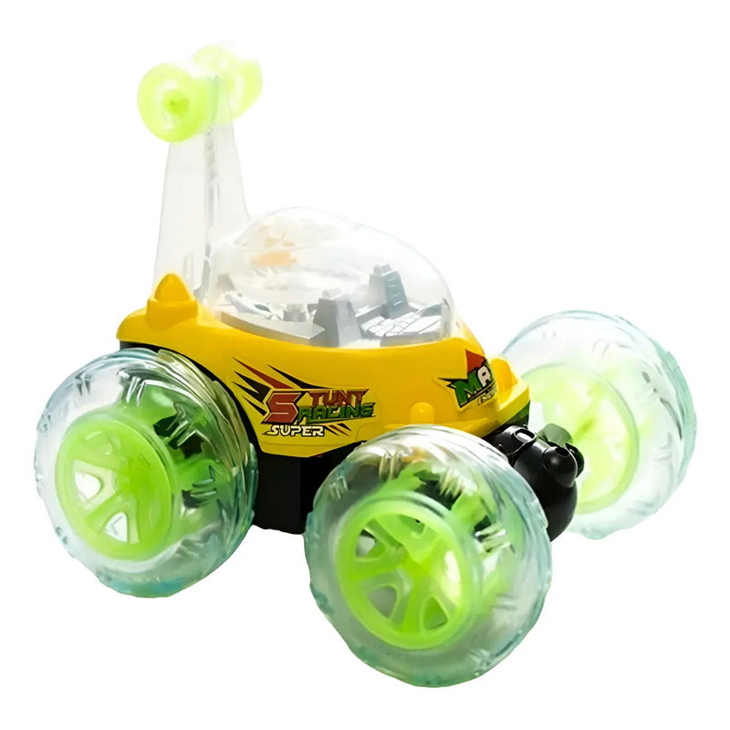 Carro Loco Recargable Control Remoto Acrobacias 360 Juguete