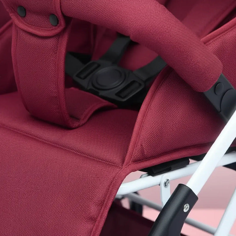 Coche Paseador Para Bebe Tipo Maleta + Toldillo 609-2
