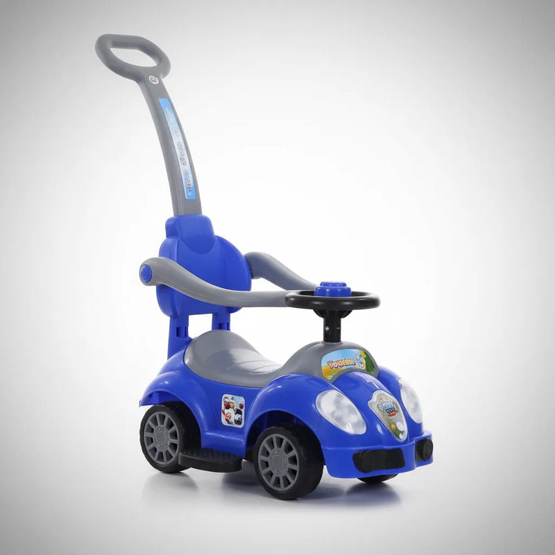 Carro Montable De Impulso Para Niños Musical J-bc8558p-az Azul