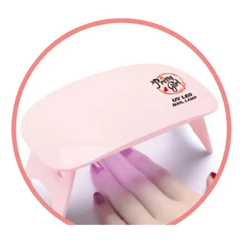 Maquillaje Real Para Niñas, Lavable Y No Tóxico Bolsito