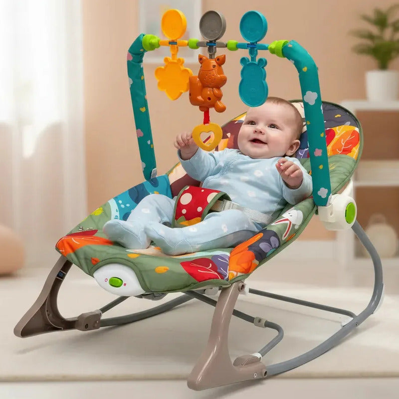 Silla  Vibradora Mecedora Musical  Niña-niños Baby Rocker