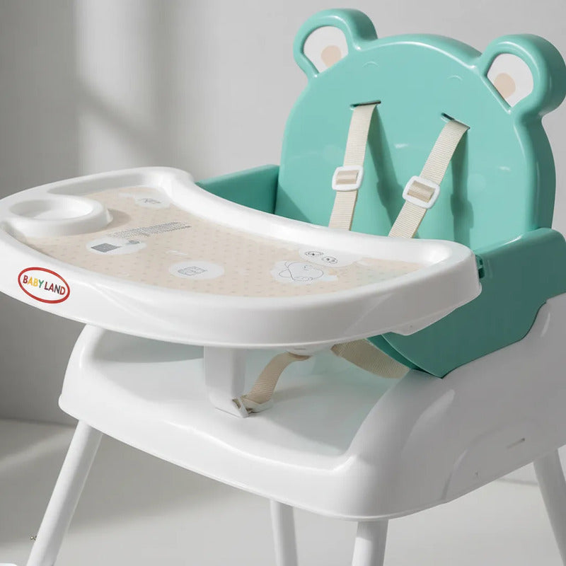 Silla Comedor Para Bebe Portátil Niños 4 En 1