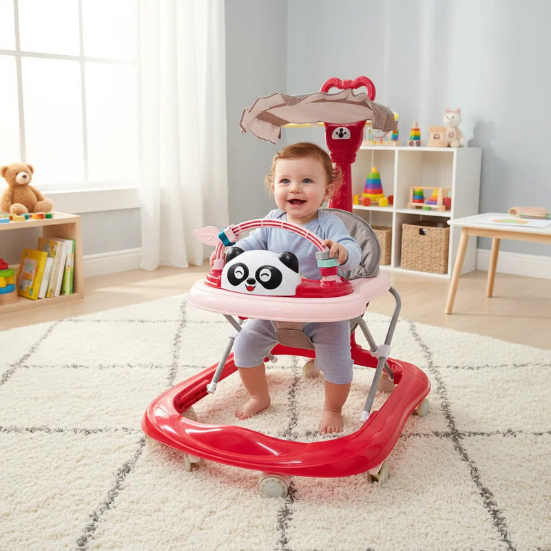 Caminador Andadera Guia Tapete Para Bebe  Panda321b