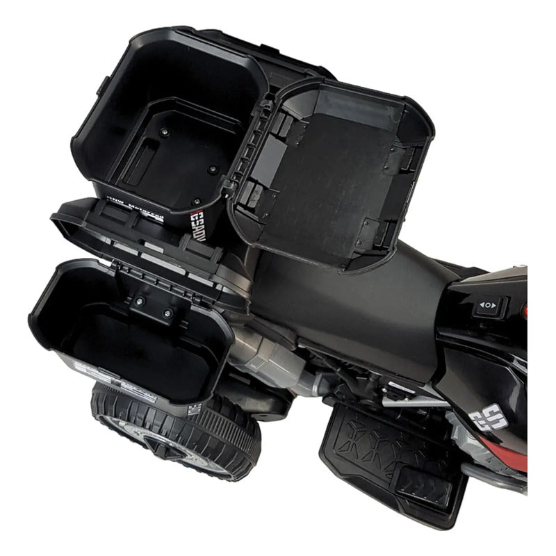 Moto Carro Electrica Montable De 2 A 4 Años Bluetooth 6v