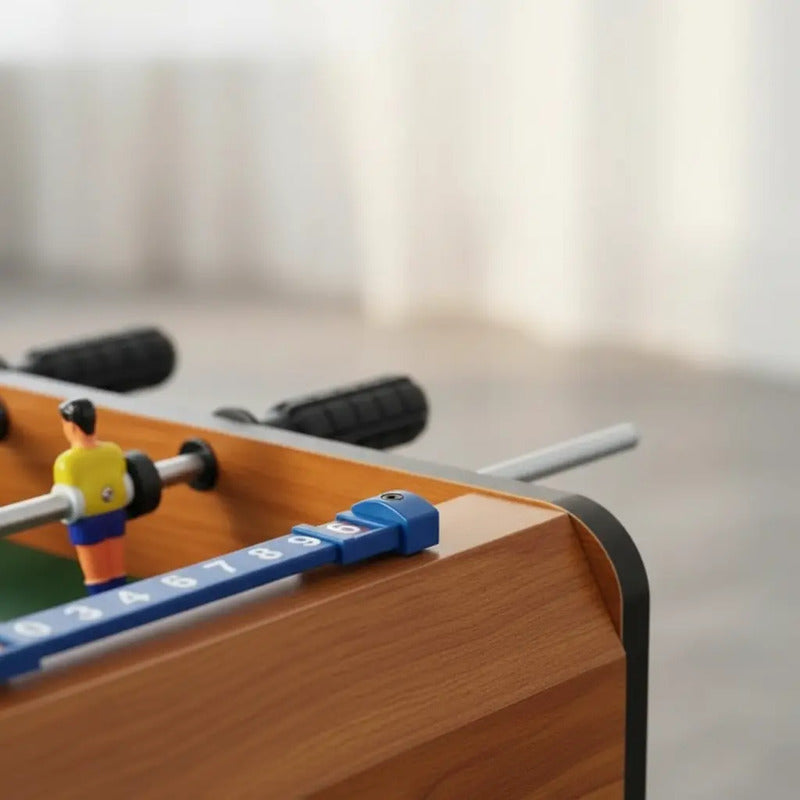 Metegol Mediano De Madera Juego De Mesa X5238-2 Madera