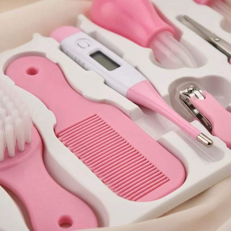 Set Baby Kit Aseo Bebé 8 Piezas Estuche