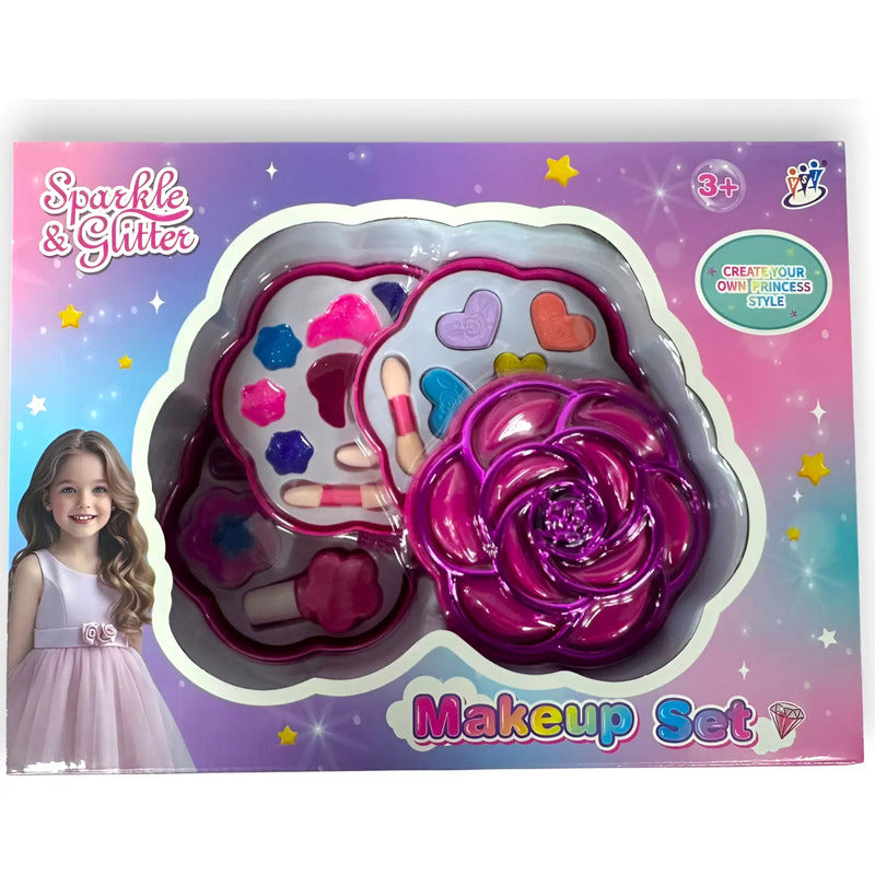Set De Juguete De Belleza Portátil Con Accesorios X1249