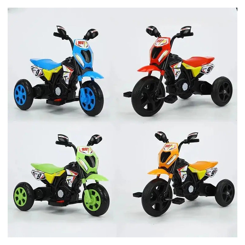 Moto Carro Recargable Electricas Montable 1 A 3 Años Color Rojo Voltaje Del Cargador 110v