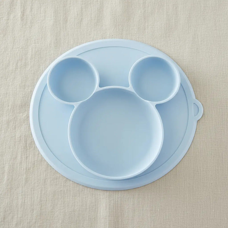 Plato En Silicona Bebe Antideslizante Colores Hydg-2