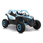 Carro Eléctrico Buggy Kidshop 12v Control Remoto Kb001 Color Celeste