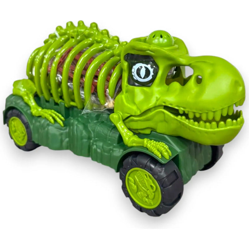Camion De Juguete Diseño Dinosaurio  Con Luz Y Sonidos Zk002