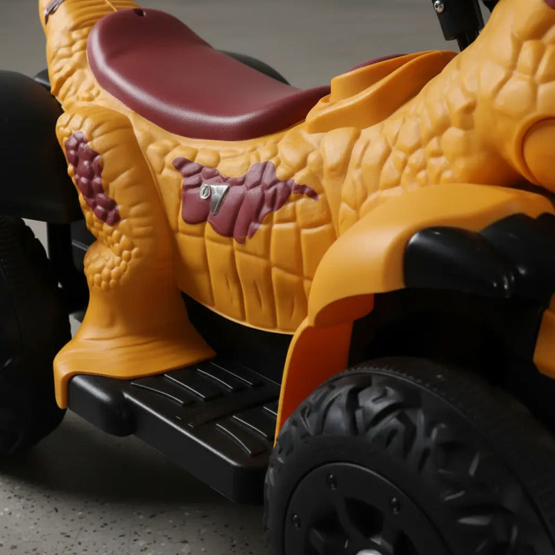 Cuatrimoto Eléctrica Niños Musica Luces Dino Mt003