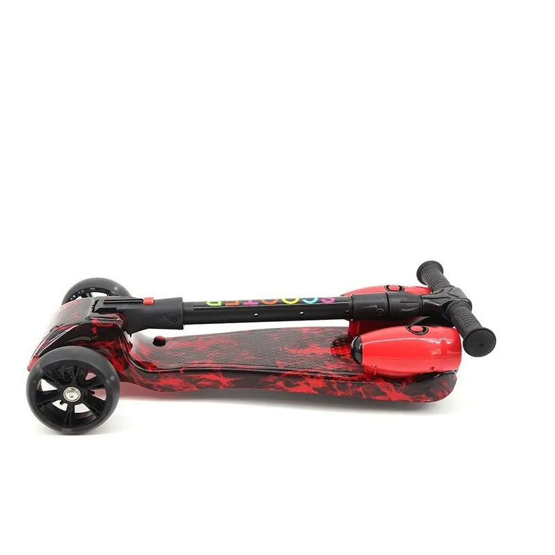 Patineta Scooter Niños Niña Manopatin Bluetooth Vapor Sonido
