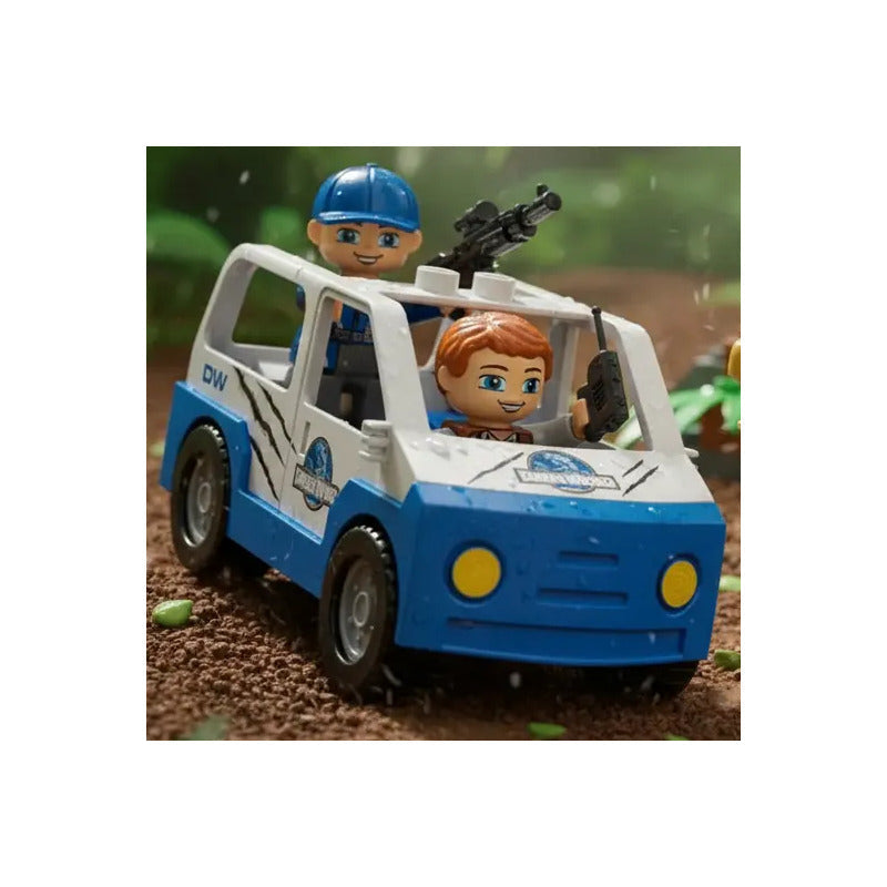 Camión armable Dino ZK001 con figuras