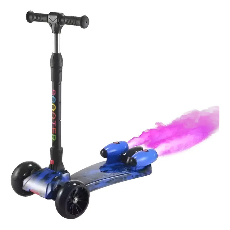 Patineta Scooter Niños Niña Manopatin Bluetooth Vapor Sonido