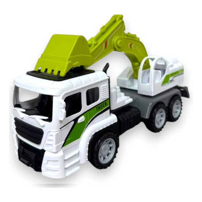 Carro Camión Retroexcavadora Construcción Juguete Niño Zk004