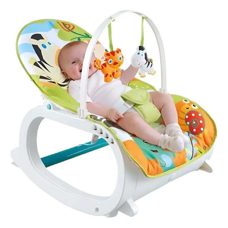 Silla Mecedora Vibradora Crece Conmigo Bebe Ibaby Rocker