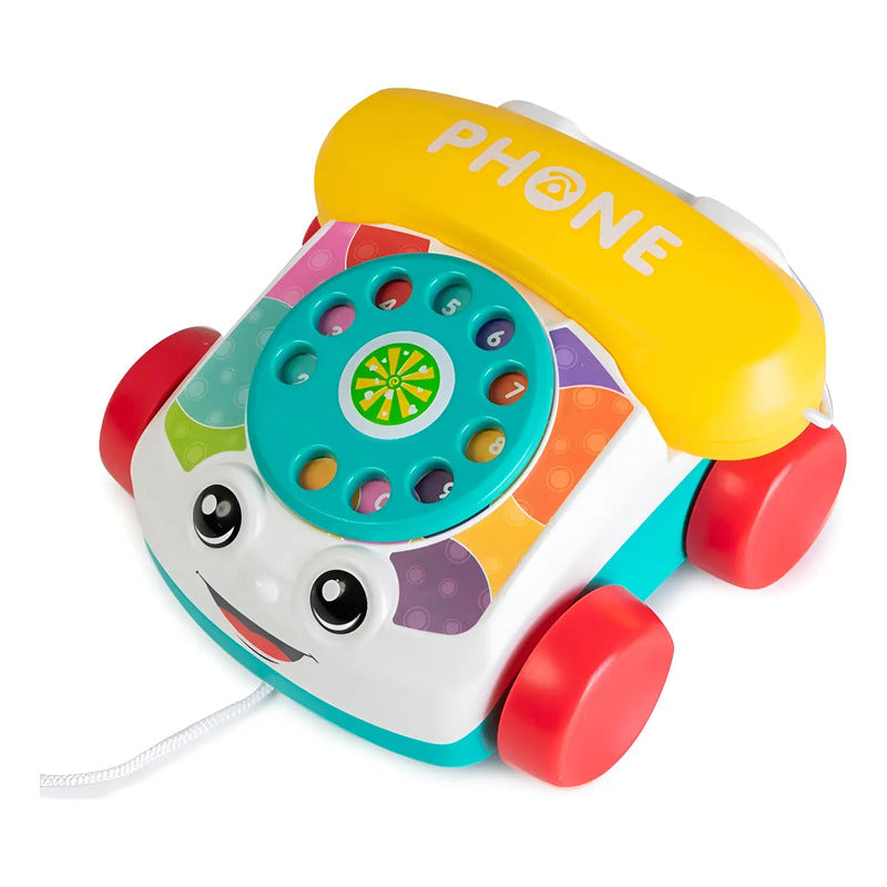 Telefono Didactico Para Niños Cuerda Ruedas