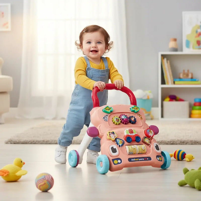 Andador Caminador Bebe  Con Luz Y Sonido  He0833