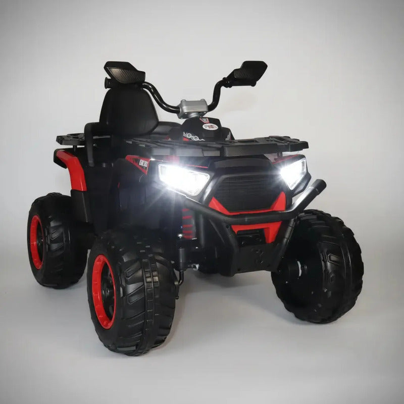 Cuatrimoto Moto 4x4 Electrica Control Remoto Niños X-169 Color Rojo Voltaje Del Cargador 110v